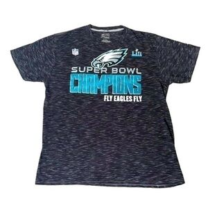 NFL EAGLES SUPER-BOWL CHAMPIONS PROLINE FANATICS SIZE LARGE FLY EAGLES FLY
